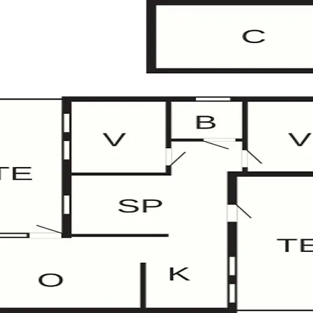 펜션 5 Person In Hojslev Bøstrup